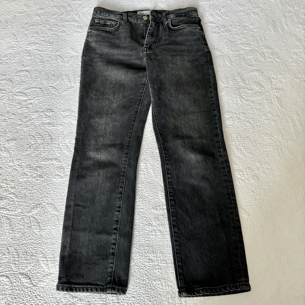 ZARA The New Slim in Black USA 4 EUR 36